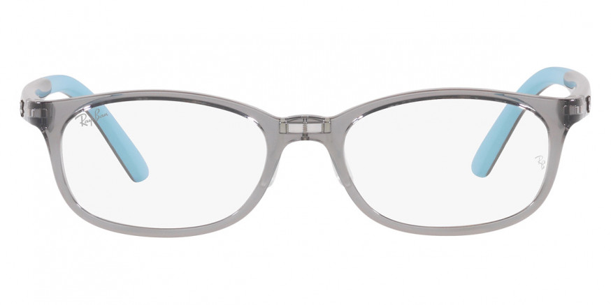 Ray-Ban™ RY1613D 3908 49 - Transparent Gray on Rubber Light Blue