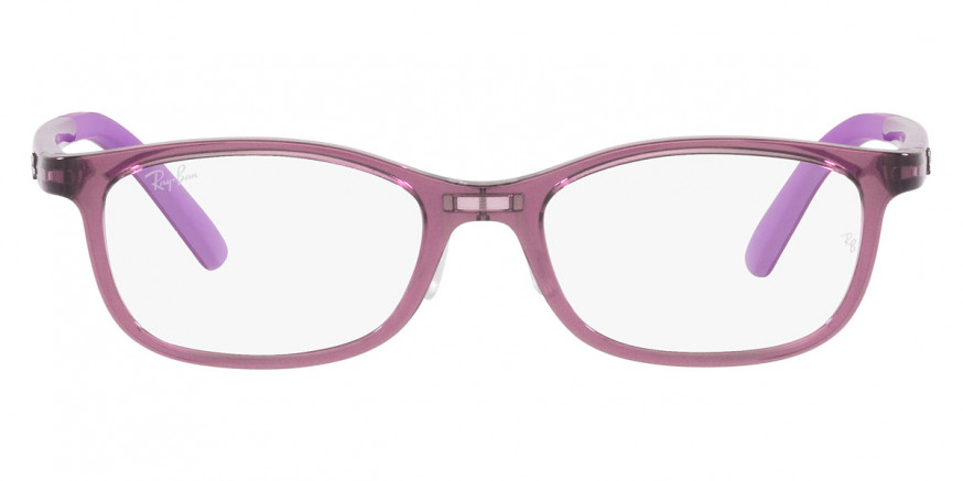 Ray-Ban™ RY1615D 3909 48 - Transparent Purple and Purple on Rubber Light Purple
