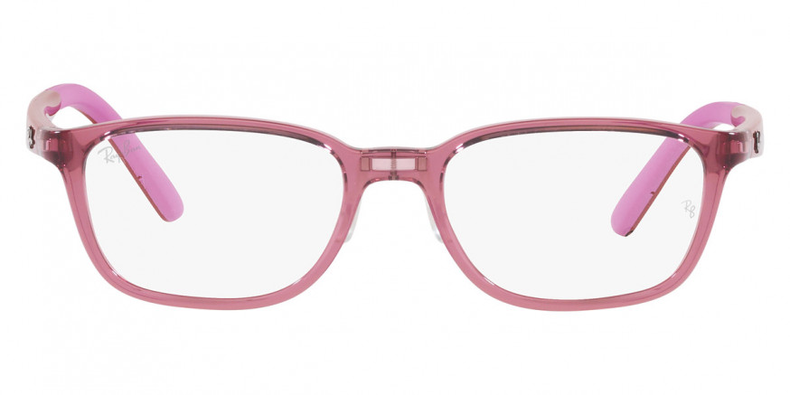 Ray-Ban™ RY1617D 3777 47 - Dark Transparent Pink and Red on Pink