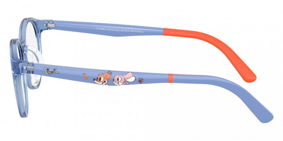 Color: Transparent Blue (7510) - Ray-Ban RY1625D751047