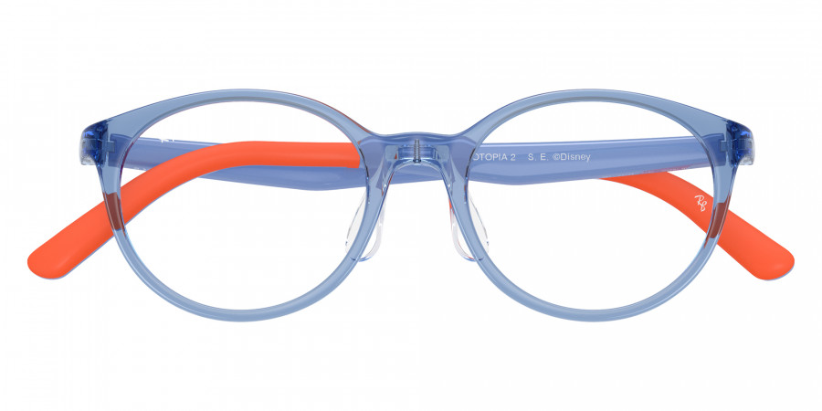 Color: Transparent Blue (7510) - Ray-Ban RY1625D751047