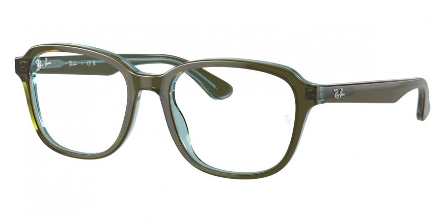 Ray-Ban™ RY1627 3946 48 - Top Green and Orange and Light Blue