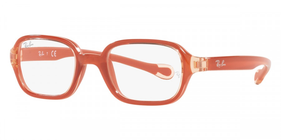 Color: Orange on Rubber Dark Orange (3883) - Ray-Ban RY9074V388341