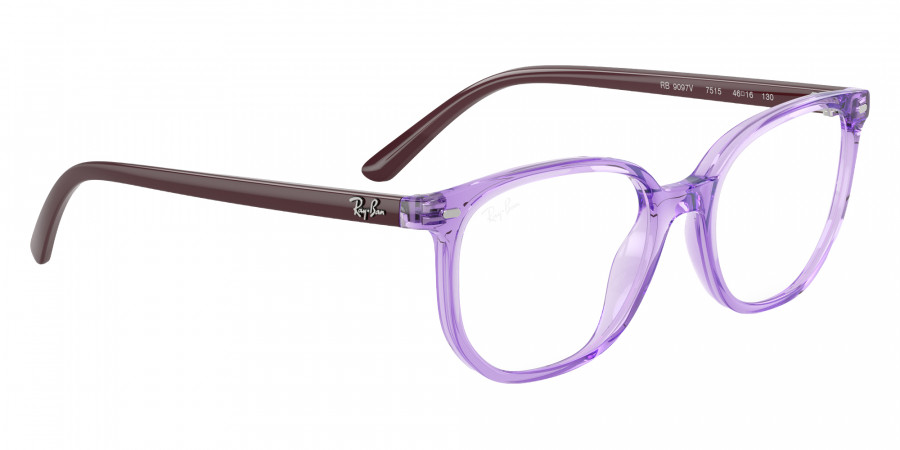 Color: Transparent Violet (7515) - Ray-Ban RY9097V751546