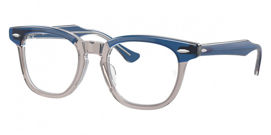 Ray-Ban™ RY9098V 3959 43 - Top Dark Blue and Brown and Light Gray