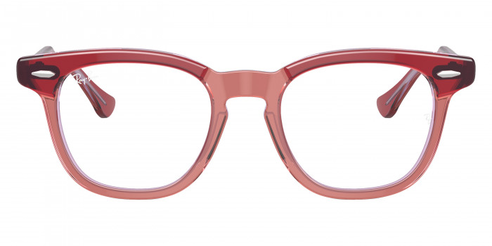 Ray-Ban™ RY9098V 3960 43 - Top Red and Orange and Light Purple