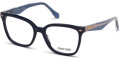 Shiny Navy Blue / Shiny Pink Gold / Shiny Transparent Glittered Blue
