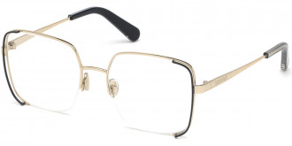 Color: Shiny Pale Gold/Black Enamel/Shiny Black (032) - Roberto Cavalli RC508503253