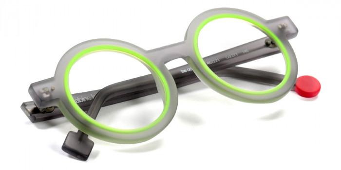 Sabine Be™ Be Addict 271 45 - Matte Translucent Gray/Matte Neon Green