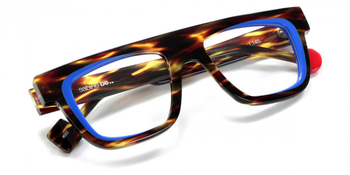 Sabine Be™ Be Alive 686 50 - Shiny Dark Veined Tortoiseshell/Shiny Majorelle Blue