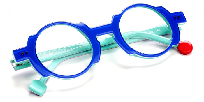 Sabine Be™ Be Balloon Swell 168 45 - Shiny Translucent Blue Majorelle/White/Shiny Turquoise