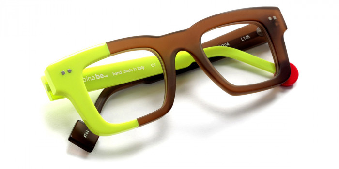 Sabine Be™ Be Better 744 45 - Translucent Cognac Matte/Shiny Neon Yellow