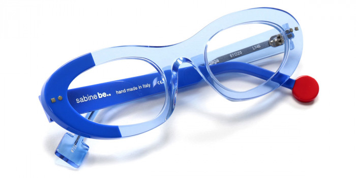 Sabine Be™ Be Gaga 728 51 - Shiny Translucent Light Blue/Shiny Majorelle Blue