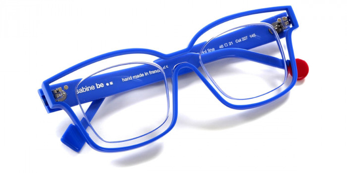 Sabine Be™ Be Idol Line 227 46 - Shiny Crystal/Shiny Blue Majorelle