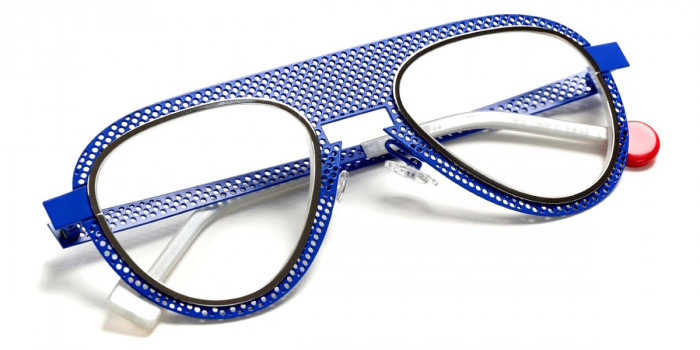 Sabine Be™ Be Legend Hole 499 51 - Majorelle Blue Perforated Satin/Polished Palladium