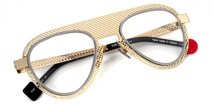 Sabine Be™ Be Legend Hole 569 51 - Polished Pale Gold/Polished Dark Ruthenium