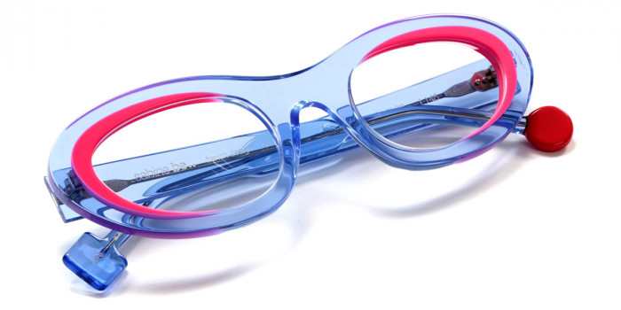 Sabine Be™ Be Love 676 51 - Shiny Translucent Light Blue/Shiny Neon Pink