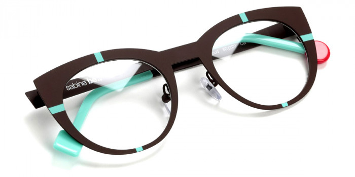 Sabine Be™ Be Proud 420 50 - Satin Dark Chocolate/Satin Turquoise