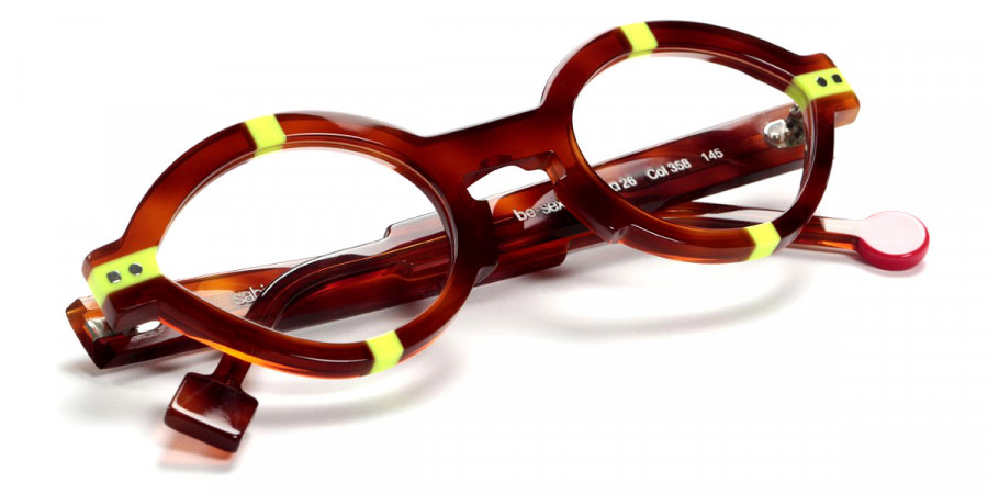 Sabine Be™ Be Sexy 358 50 - Shiny Blonde Tortoise/Shiny Neon Yellow