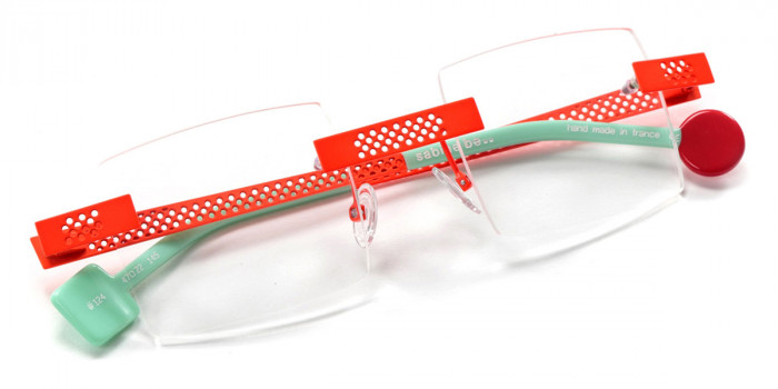 Sabine Be™ Be Square Pierced 124 47 - Satin Neon Orange