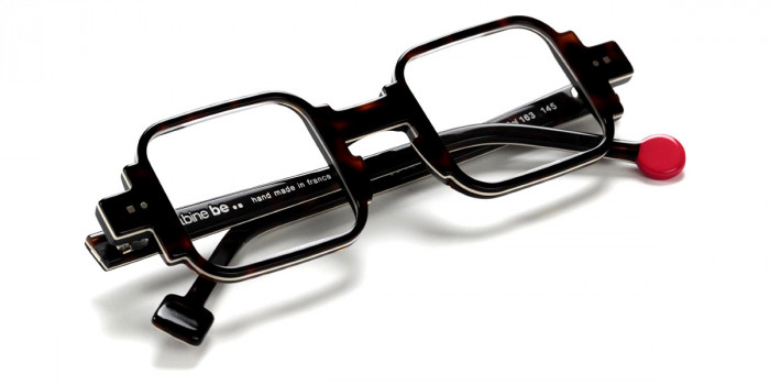 Sabine Be™ Be Square Swell 163 42 - Shiny Dark Tortoise/White/Shiny Dark Tortoise