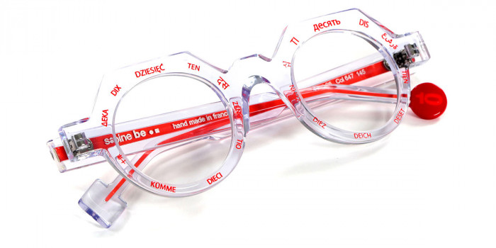 Sabine Be™ Be Ten 647 44 - Shiny Crystal/Neon Orange