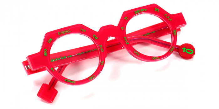 Sabine Be™ Be Ten 652 44 - Shiny Neon Pink/Neon Green