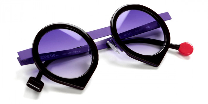 Sabine Be™ Be Yang Sun 246 43 - Shiny Dark Choco/Satin Purple