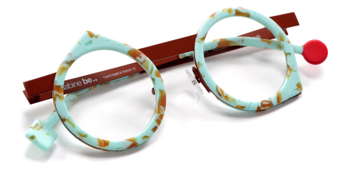 Sabine Be™ Be Yoon 665 43 - Matte Marbled Turquoise/Shiny Camel