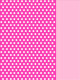 Neon Pink Perforated Satin/Pastel Pink Satin