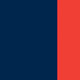 Shiny Navy Blue/Shiny Red