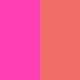 Shiny Neon Pink/Satin Neon Orange