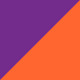 Shiny Purple/Satin Neon Orange