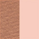 Matte Brown/Satin Salmon