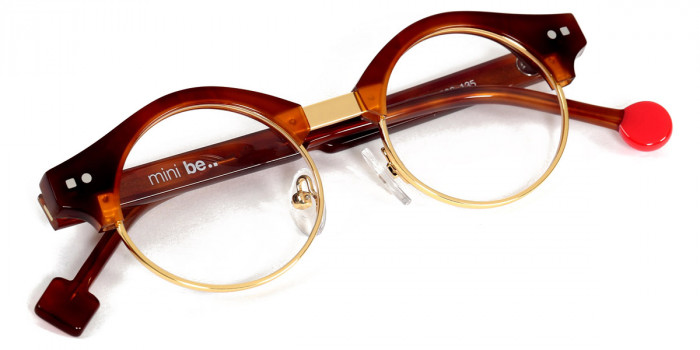 Sabine Be™ Mini Be Master Round 586 42 - Shiny Blonde Tortoise/Polished Pale Gold