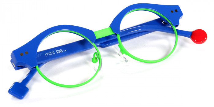 Sabine Be™ Mini Be Master Round 585 42 - Shiny Majorelle Blue/Satin Neon Green