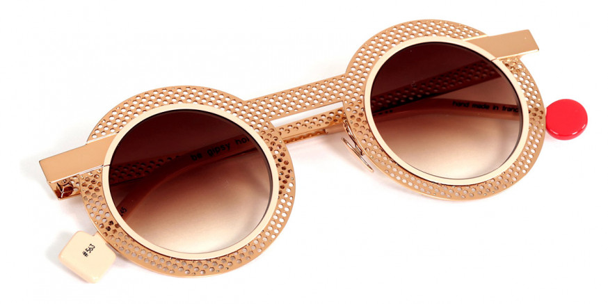 Sabine Be™ Be Gipsy Hole Sun 563 43 - Polished Rose Gold Perforated/Shiny Nude