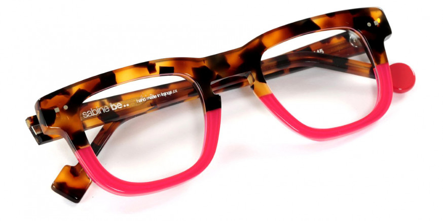Sabine Be™ Be Swag 53 47 - Shiny Fawn Tortoise/Shiny Neon Pink