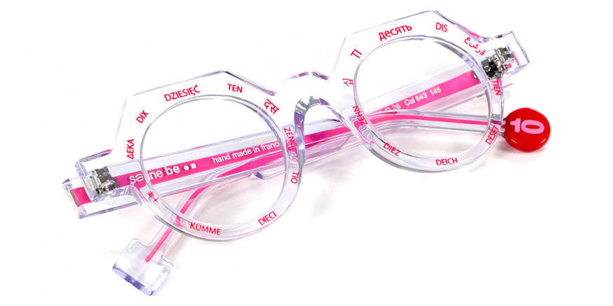 Sabine Be™ Be Ten 643 44 - Shiny Crystal/Neon Pink