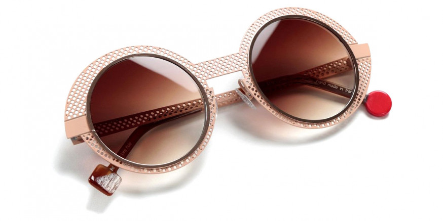 Sabine Be™ Be Val De Loire Hole Sun 496 50 - Nude Satin Perforated/Polished Rose Gold