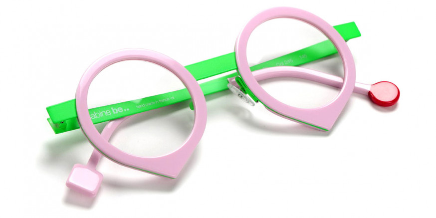 Sabine Be™ Be Yang 245 43 - Shiny Baby Pink/Satin Neon Green