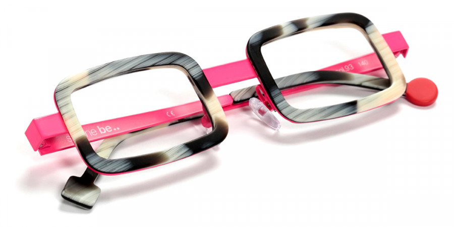 Sabine Be™ Be Ziggy 93_2 42 - Matte Horn/Neon Pink Satin