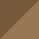 Matte Antique Gold / Brown
