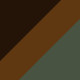 Striped Brown Black / Green
