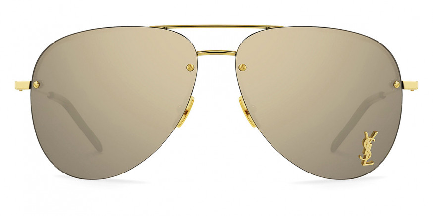 Saint Laurent CLASSIC 11 M 004 59 Gold Sunglasses