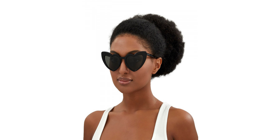 Color: Black (001) - Saint Laurent SL181LOULOU00154