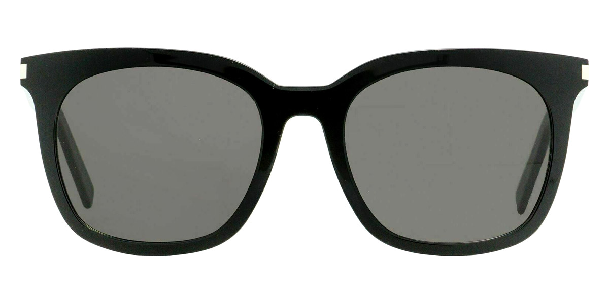 ◆Saint Laurent◆ SL28J 001 49 888290916585 Saint Laurent SL 28 Shiny Black Sunglasses - eye-oo.com