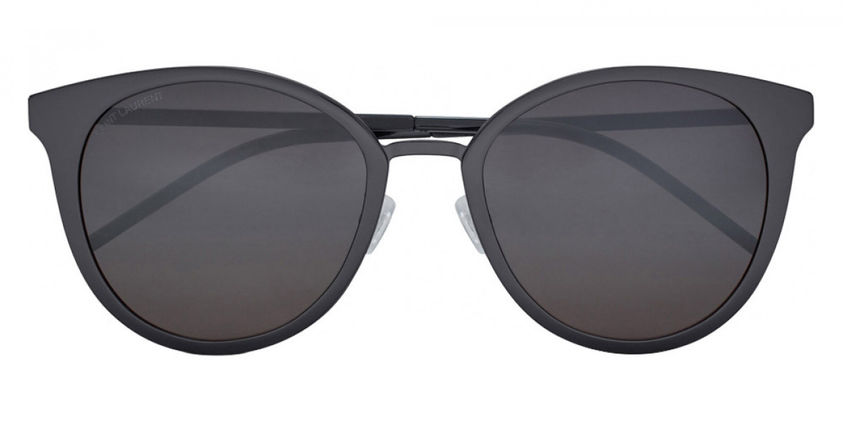 Saint Laurent™ SL 446 / F Slim Cat-Eye Sunglasses | EyeOns.com