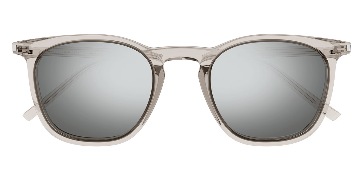 サングラス SAINT LAURENT Woman Sunglasses Beige SL28 047 Saint Laurent SL 28 Sunglasses 047 Transparent Beige - eye