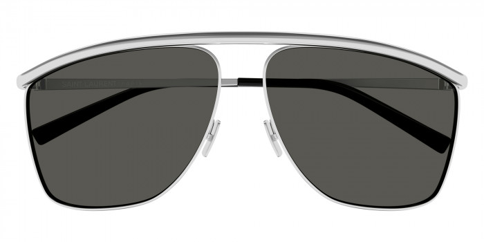 【関税&送料込】Saint Laurent Sl 820 Victoire Sunglasses Sil SL 820 Victoire aviator sunglasses in silver - Saint Laurent